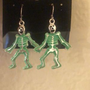 Skeleton earrings